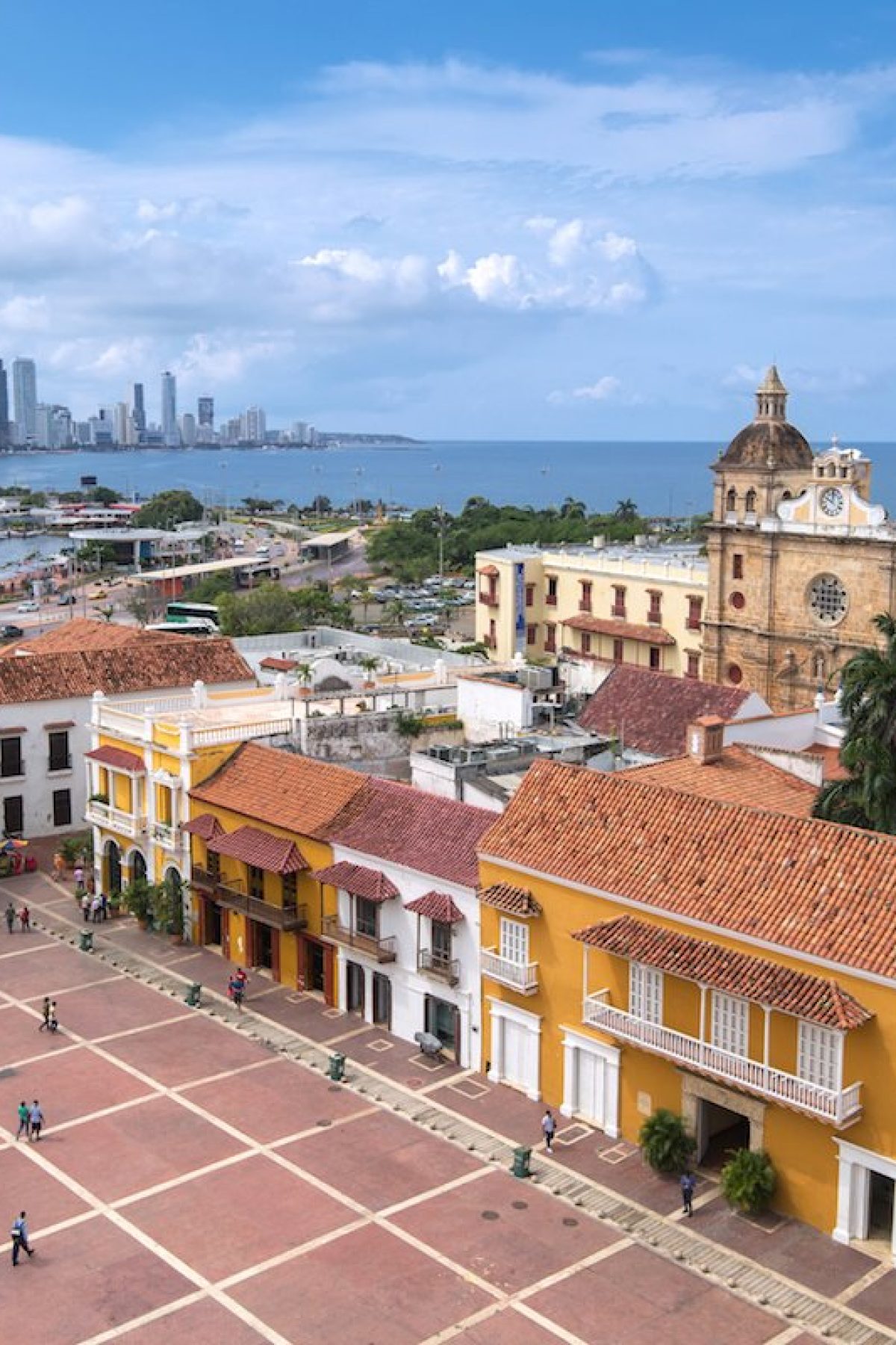 View of Cartagena de Indias, Colombia