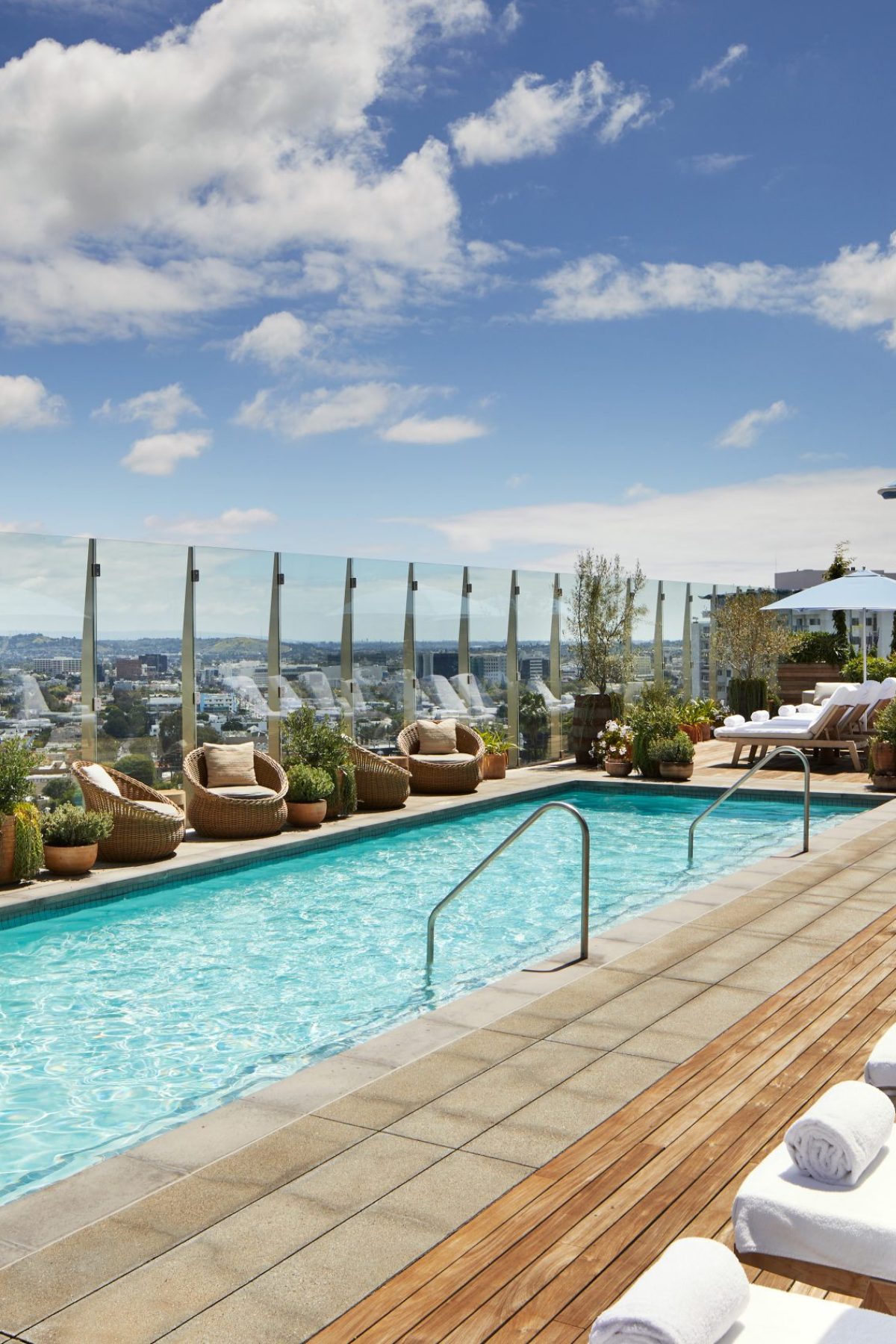 Pool at 1 Hotel West Hollywood, Photo Credit James Baigrie (1)