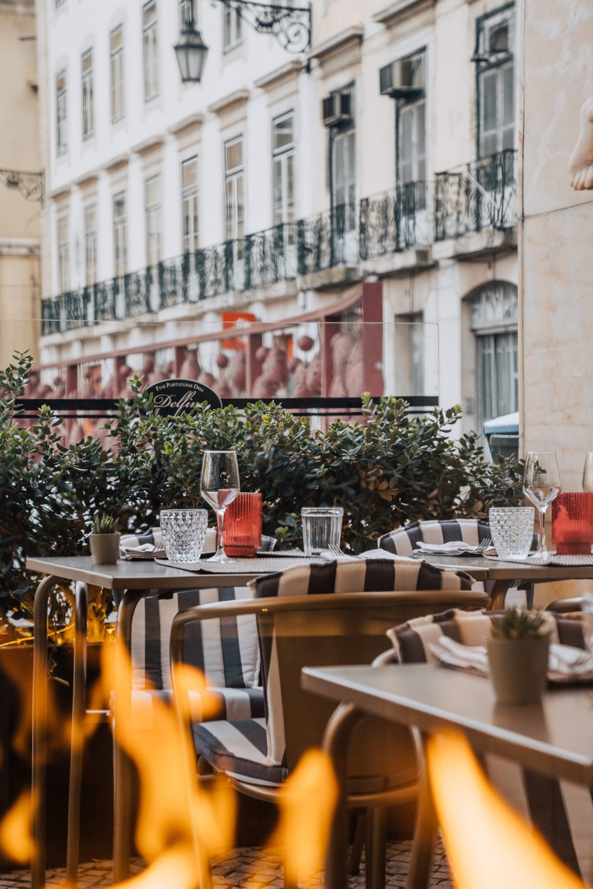 The terrace of our restaurant